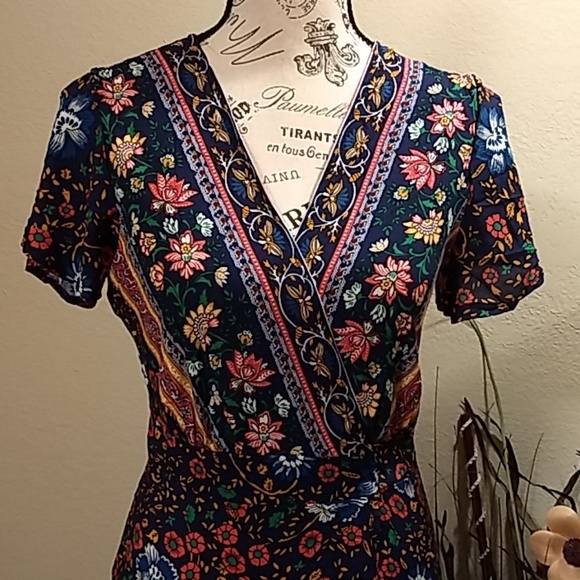 ⬇️SALE⬇️🌟1 LEFT 🌟 Boho Wrap Maxi - Picture 2 of 4